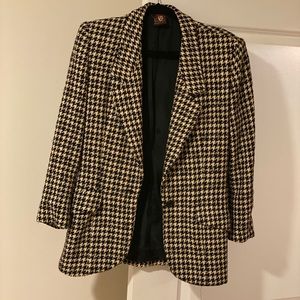 Vintage Herringbone Anne Klein Blazer